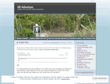 Tablet Screenshot of noadventure.com